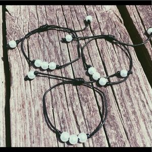 Adjustable 3 freshwater Pearl Bracelet